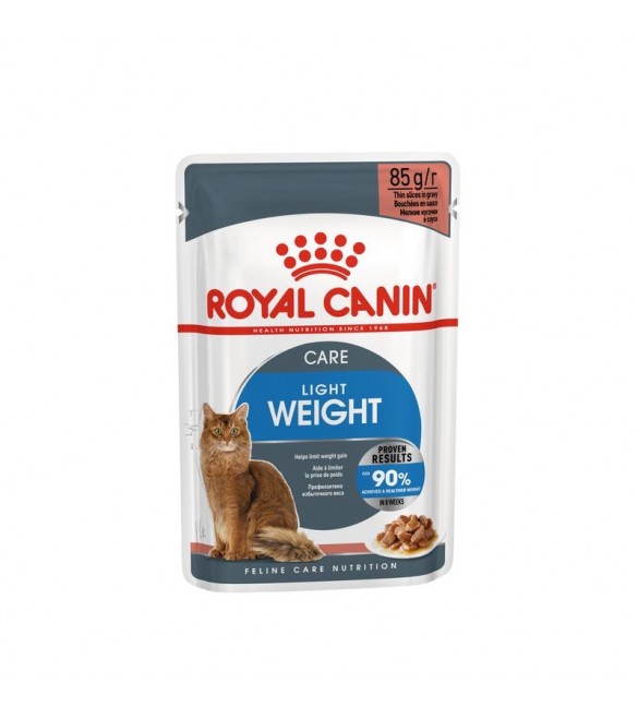 Royal Canin Feline Care Nutrition Wet Care Light Weight Gravy 85 g. SEC01041