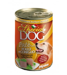 Special Dog Patè con Pollo e Coniglio 400 g. SEC01133