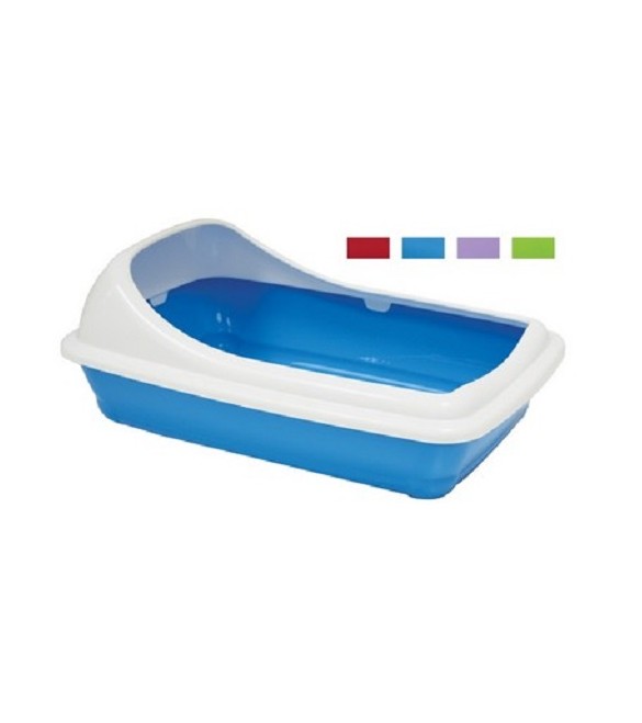 Lettiera Birba C/Bordino 56x39x21,5h cm SEC01239 Lettiera Birba C/Bordino 56x39x21,5h cm SEC01239