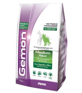 Gemon Cane Medium Adult Agnello e Riso 3 kg SEC01262