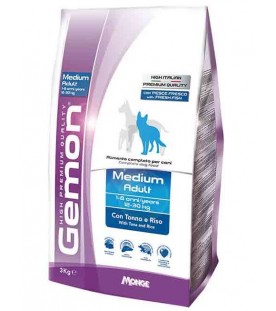 Gemon Cane Medium Adult Tonno & Riso 3 kg SEC01261