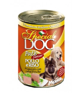 Special Dog Patè Junior con Pollo & Riso 400 g. SEC01252