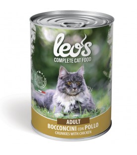 Leo's Gatto Bocconcini con Pollo 415 g. SEC01299