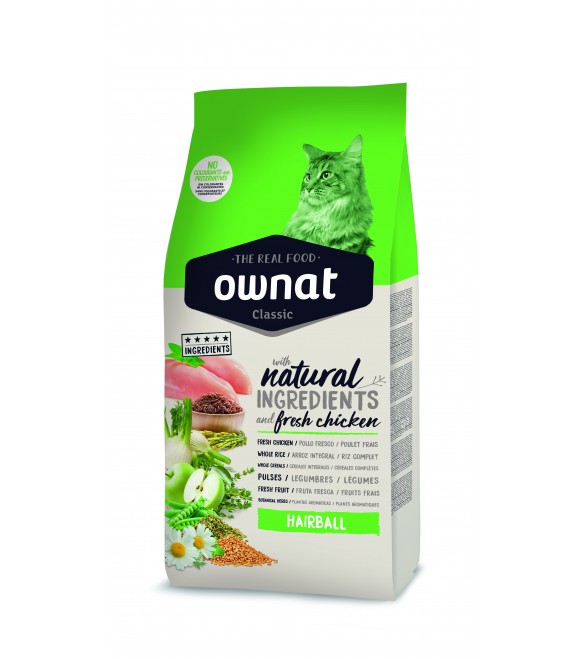 Ownat Classic Cat Hairball 1,5 kg SEC00415 Ownat Classic Cat Hairball 1,5 kg SEC00415