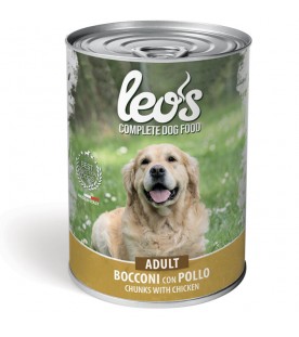 Leo's Cane Bocconi con Pollo 415 g. SEC01310