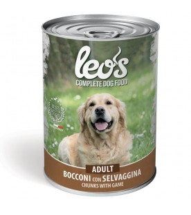 Leo's Cane Bocconi con Selvaggina 415 g. SEC01308