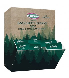 Inodorina Sacchetti di Ricambio Green 10 strappi SEC01335