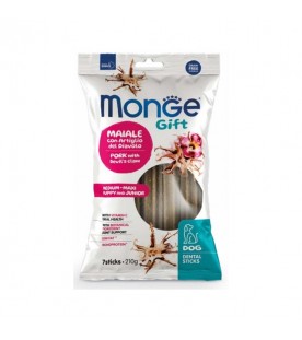 Monge Gift Dental Sticks Maiale 210 g SEC01346