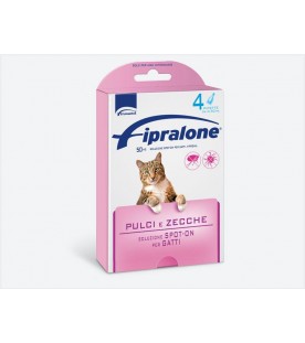Fipralone Spot-On Gatto 4 Pipette SEC01413