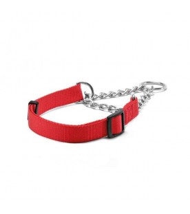 Collare in Nylon Semistrozzo Taglia M 32-50 cm SEC01482