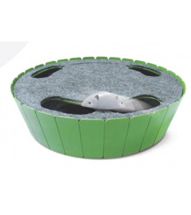 Cat&Rina Crazy Mouse Gioco Automatico 12 cm SEC01601