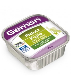 Gemon Dog Adult Paté con Pollo e Coniglio 300 g. SEC01581
