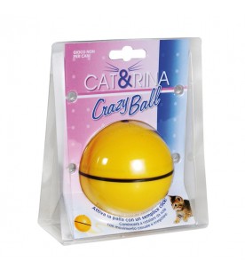 Cat&Rina Crazy Gioco Automatico Palla 8x9x16,5 cm SEC01637