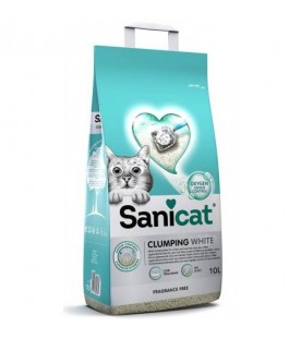 Sanicat Clumping White 10 lt SEC01729