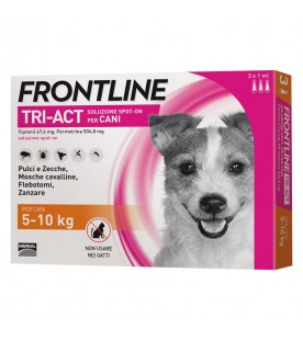 Frontline TRI-ACT Cane 5-10 kg 3 Pipette SEC01796