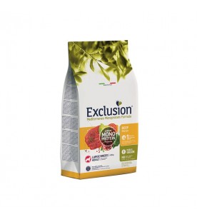 Exclusion Adult Large con Manzo 12 kg SEC01806
