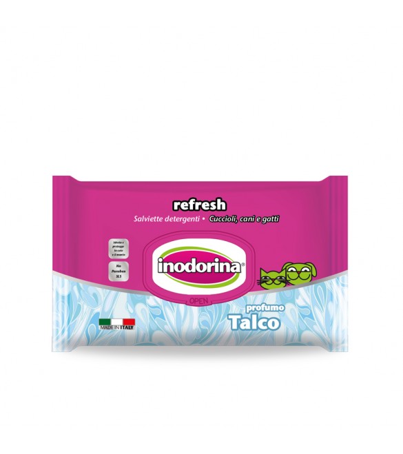 Salviette Inodorina Talco 110 pz. SEC01875 Salviette Inodorina Talco 110 pz. SEC01875