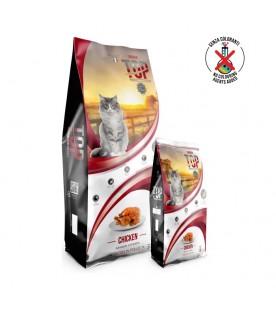 Crocchette Top Premium Food Cat Chicken 20 kg SEC01883
