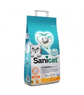 Sanicat Clumping White Duo 10 lt SEC01888