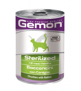 Gemon Cat Bocconcini Sterilized Coniglio 415 g. SEC00559