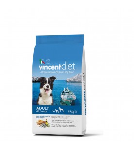 Vincent Diet Dog al Pesce Azzurro 15 kg SEC00024