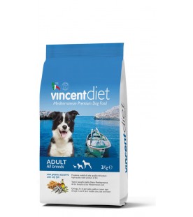 Vincent Diet Dog al Pesce Azzurro 3 kg SEC00025