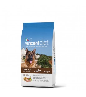 Vincent Diet Dog al Pollo 15 kg SEC00020