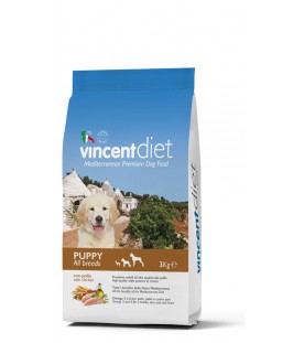 Vincent Diet Dog Puppy al Pollo 3 kg SEC00026
