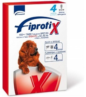 Fipratix per Cani di Taglia Gigante da 40 a 60 kg 4 Pipette SEC00590