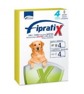 Fipratix per Cani di Taglia Grande da 20 a 40 kg 4 Pipette SEC00589