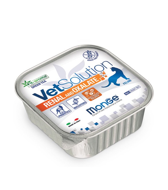 Monge VetSolution Cat Renal and Oxalate 100 g. SEC00547 Monge VetSolution Cat Renal and Oxalate 100 g. SEC00547