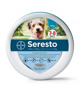 Seresto Collare per Cane del peso fino a 8 kg 38 cm SEC00076