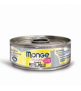 Monge Delicate Cat Petto di Pollo 80 g. SEC00867