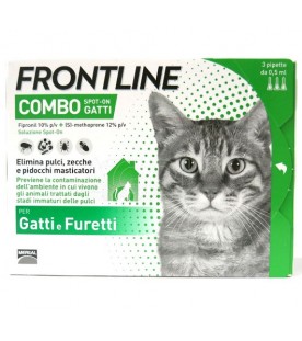 Frontline Combo Gatti 3 Pipette SEC00912