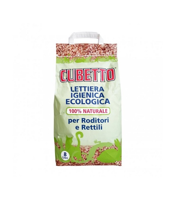 Lettiera Igienica Ecologica Cubetto da 8 litri (5kg) SEC00971 Lettiera Igienica Ecologica Cubetto da 8 litri (5kg) SEC00971